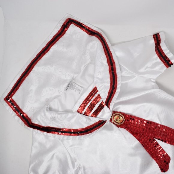 Disney Cruise Line Minnie Mouse Sailor Nautical Costume Top Girl Large 10 12 - Picture 9 of 12